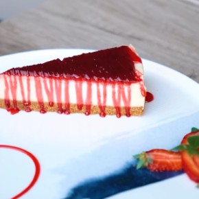 Frambuazlı Cheesecake